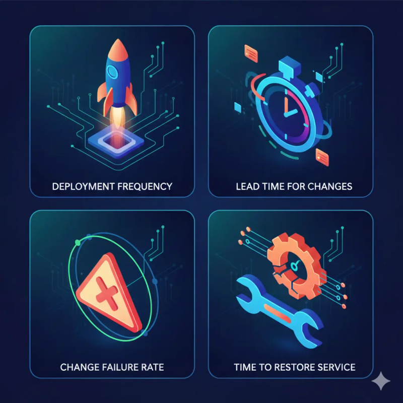 DORA Metrics: A framework for efficiency and flow