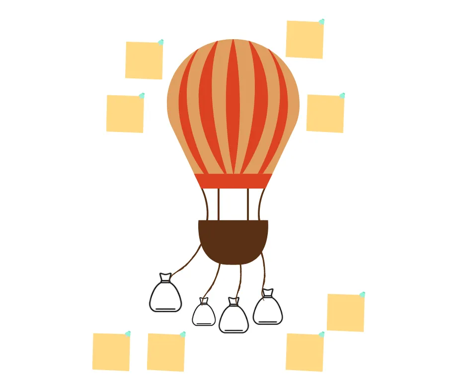 ScatterSpoke hot air balloon diagram