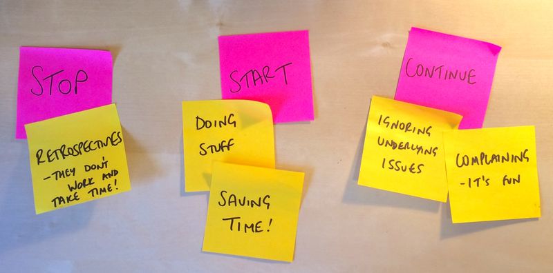 Start Stop Continue Retrospective